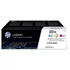 Набор картриджей HP 201X CF253XM CYM Tri-Pack LJ Toner Cartridge увеличеной емкости