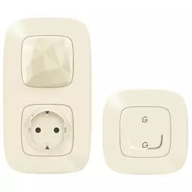 Набор Legrand 752696 Valena Allure with NETATMO, стартовый пакет. Шлюз WiFi + умная розетка 2К+З 16А 230В + главный беспроводной выключатель "Я дома/Я