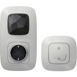 Набор Legrand 752796 Valena Allure with NETATMO, стартовый пакет. Шлюз WiFi + умная розетка 2К+З 16А 230В + главный беспроводной выключатель "Я дома/Я