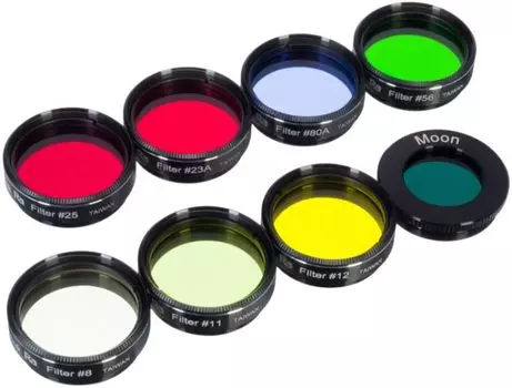 Набор Levenhuk F8 50792 светофильтров «Солнечная система»