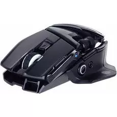 Набор Mad Catz R.A.T. AIR MR04DHAMBL000-0 игровая мышь + коврик чёрные (Ионистор, 2.4 гГц, USB, PMW3360, Omron, 10 кнопок, 12000 dpi, RGB подсветка)