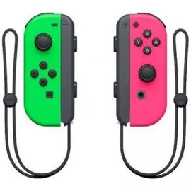 Набор Nintendo 2 контроллера Joy-Con (неоновый зеленый/неоновый розовый)