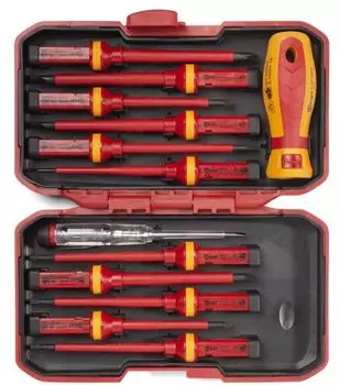 Набор отверток КВТ 78615 диэлектрических НИО-4412 серия ПРОФИ