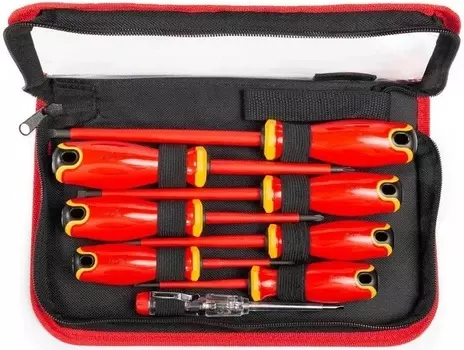 Набор отверток КВТ 88926 диэлектрических НИО-2208-S серия ПРОФИ