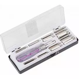 Набор отверток Rexant 12-4704 для точечных работ 16 предметов