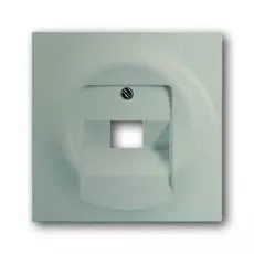 Накладка ABB 1753-0-8998 2CKA001753A8998 для телефонной розетки 1 пост с полем для надписи (шампань)