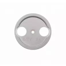 Накладка Bironi B3-064-21 розетки R/TV-Sat, белая