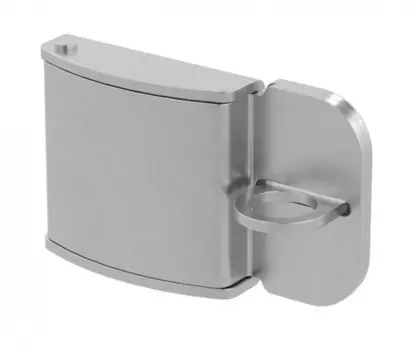 Накладка DKC CN5PDL для навесного замка для цельного навесного шкафа из фибергласа, "Conchiglia"