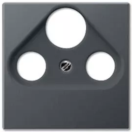 Накладка Jung A561BFPLSATANM TV-SAT-FM розетки A 500 антрацит