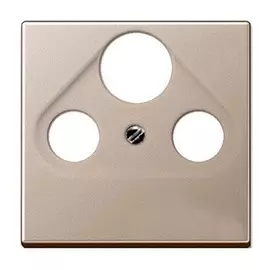 Накладка Jung A561PLSATCH TV-SAT-FM розетки A 500 шампань