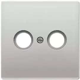 Накладка Jung AL2990TV TV-FM розетки LS 990 цвет алюминий