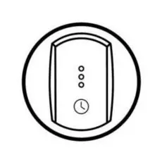 Накладка Legrand 68337 Celiane таймера-выключателя 67423 (титан)