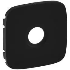 Накладка Legrand 754768 Valena ALLURE, розетки TV, антрацит