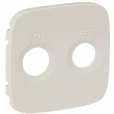 Панель лицевая Legrand 754826 Valena ALLURE - для розеток TV-SAT, слоновая кость