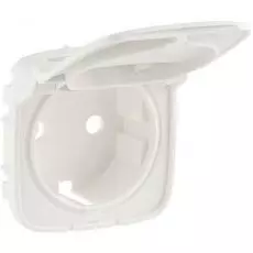 Накладка Legrand 754849 Valena ALLURE, розетки с/з с крышкой, жемчуг