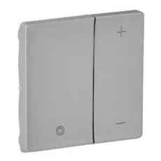 Панель лицевая Legrand 754892 Valena LIFE - для кнопочного светорегулятора, алюминий