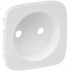 Накладка Legrand 754975 Valena ALLURE розетки без заземления (белая)