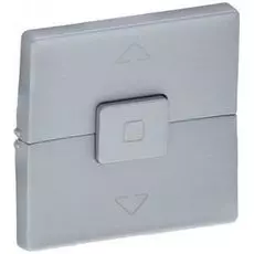 Панель лицевая Legrand 755142 Valena LIFE - для выключателя жалюзи и рольставней, алюминий