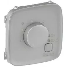 Панель лицевая Legrand 755327 Valena ALLURE - для термостата для теплых полов, алюминий