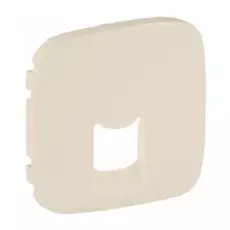 Накладка Legrand 755416 Valena ALLURE розетки ТЛФ/комп 1-ой (слоновая кость)