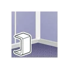 Накладка на стык Legrand 033606 - DLPlus - для мини-плинтусов 40х12,5/40 мм х 16/40х20 мм, белый