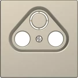 Накладка Schneider Electric MTN4123-6033 Merten D-Life центральная TV розетки, 2/3 отверстий сахара