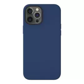 Накладка SwitchEasy GS-103-123-224-144 MagSkin для iPhone 12 Pro Max (6.7"), синий