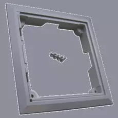 Накладка TWT TWT-DB10-3P/FR на гипсокартон для настенного бокса TWT-DB10-3P/K