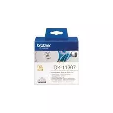 Наклейка Brother DK11207 Наклейки на CD/DVD Brother (100 шт круглые 58 х 58 мм)