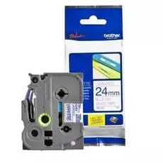 Наклейка Brother TZE253 Наклейка ламинированная TZ-E253 (24 мм син/бел)