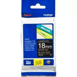 Наклейка Brother TZE345 Наклейка ламинированная TZ-E345 (18 мм бел/черн, TZ-345)