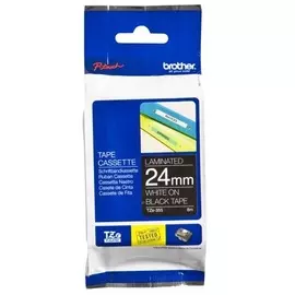 Наклейка Brother TZE355 Наклейка ламинированная TZ-E355 (24 мм бел/черн)