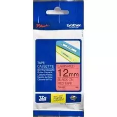 Наклейка Brother TZE431 Наклейка ламинированная TZ-E431 (12 мм черн/красн, TZ-431)