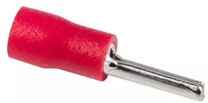 Наконечник EKF nshki-0.25-1.5 штыревой круглый изолированный НШКИ 0.25-1.5 (уп 50шт)