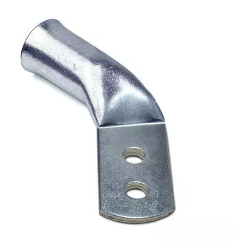 Наконечник с двумя отверстиями DKC 2P12DH30CR 240(30П) кв.мм винт 2x12 мм, "Quadro" (уп/10 шт)