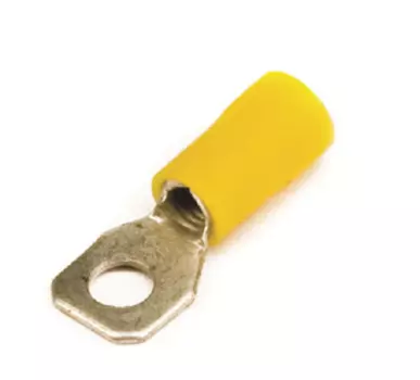 Наконечник с отверстием под винт DKC 2C10P 2,5-6 кв.мм 10,2 мм (НКИ), "Quadro" (уп/50 шт)