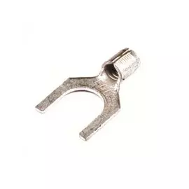 Наконечник вилочный неизолированный DKC 2A135S 0,25-1,5 кв.мм 3,6 мм (НВ), "Quadro" (уп/100 шт)