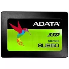 Накопитель SSD 2.5'' ADATA Ultimate SU650 240GB SATA 6Gb/s 3D TLC 520/450MB/s IOPS 40K/75K MTBF 2M