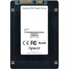 Накопитель SSD 2.5'' Apacer AP256GPPSS25-R PPSS25 256GB SATA 6Gb/s 3D TLC 550/490MB/s IOPS 84K/86K MTBF 2M RTL