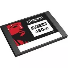 Накопитель SSD 2.5'' Kingston SEDC500R/480G DC500R 480GB 3D TLC SATA3 555/500MB/s 98K/12K IOPS MTBF 2M 7mm 0.5 DWPD