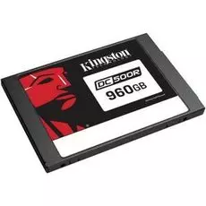 Накопитель SSD 2.5'' Kingston SEDC500R/960G DC500R 960GB 3D TLC SATA3 555/525MB/s 98K/20K IOPS MTBF 2M 7mm 0.5 DWPD