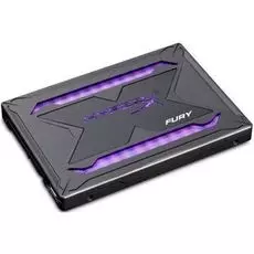 Накопитель SSD 2.5'' Kingston SHFR200/480G HyperX Fury RGB 480GB TLC SATA 6Gb/s 550/480MB/s MTBF 1M