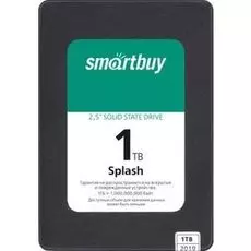 Накопитель SSD 2.5'' SmartBuy SBSSD-001TT-MX902-25S3 Splash 1TB SATA 6Gb/s TLC 560/500MB/s IOPS 89K MTBF 1.5M 7mm