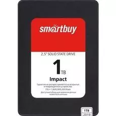 Накопитель SSD 2.5'' SmartBuy SBSSD-001TT-PH12-25S3 Impact 1TB SATA3 3D TLC 560/520MB/s IOPS 96K MTBF 1.8M 7mm