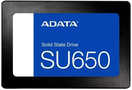 Накопитель SSD 2.5'' ADATA Ultimate SU650 2TB, 520/450MB/s, TBW 1120, MTBF 2M