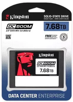 Накопитель SSD 2.5'' Kingston DC600M 7.68TB
