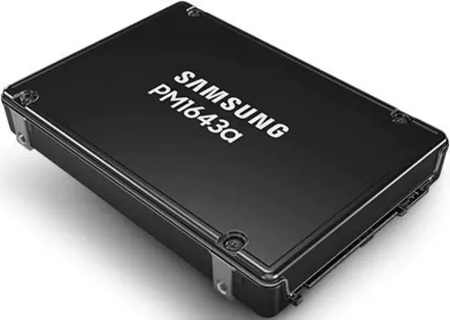 Накопитель SSD 2.5'' Samsung MZILT1T6HBJR-00007 PM1643a 1.6TB SAS 12Gb/s 2100/1800MB/s IOPS 430K/60K MTBF 2M 3DWPD OEM