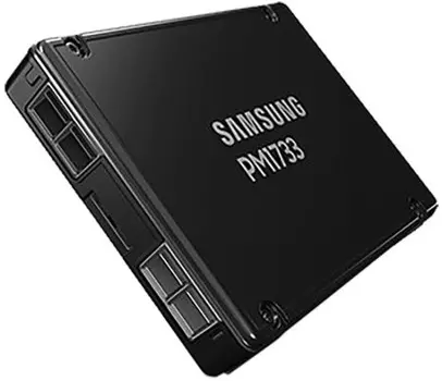Накопитель SSD 2.5'' Samsung MZWLR15THALA-00007 (SFF/U.2), PM1733 EVT2, 15.360GB, NVMe, U.2(SFF-8639), PCIe Gen4 R7000/W3800Mb/s, IOPS(R4K) 1450K/135K