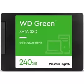 Накопитель SSD 2.5'' Western Digital WDS240G2G0A WD Green 240GB SATA 6Gb/s SLC 545MB/s MTTF 1M 7nm