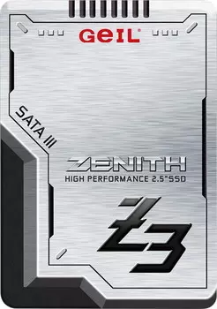 Накопитель SSD Geil GZ25Z3-256GP Zenith Z3 256GB SATA 6Gb/s 520/470MB/s